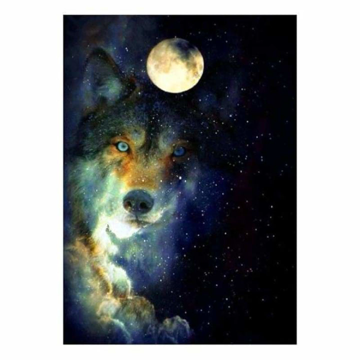 Full Drill - 5D DIY Diamond Painting Kits Dream Wolf Picture