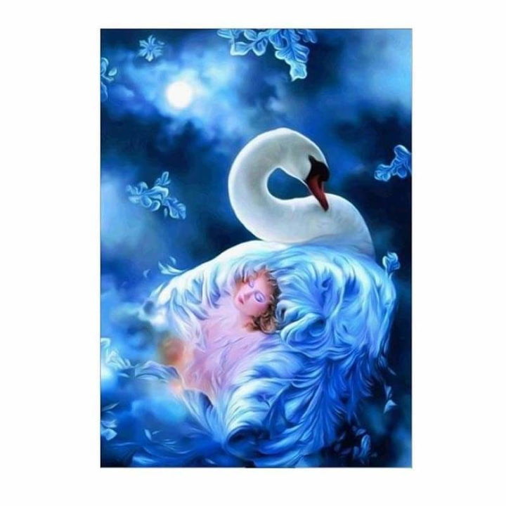 Full Drill - 5D DIY Diamond Painting Kits Fantasy Dream Swan