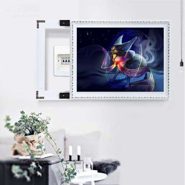 Full Drill - 5D DIY Diamond Painting Kits Fantasy Magic Cat 