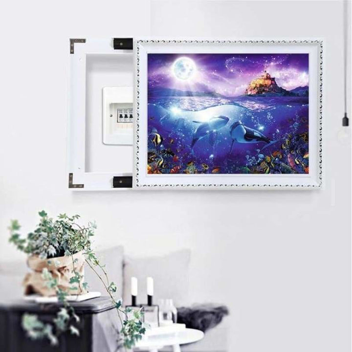 Full Drill - 5D DIY Diamond Painting Kits Fantasy Moonlight 