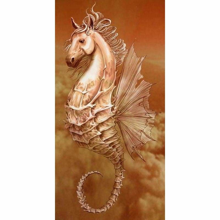 Full Drill - 5D DIY Diamond Painting Kits Fantasy Seahorse 