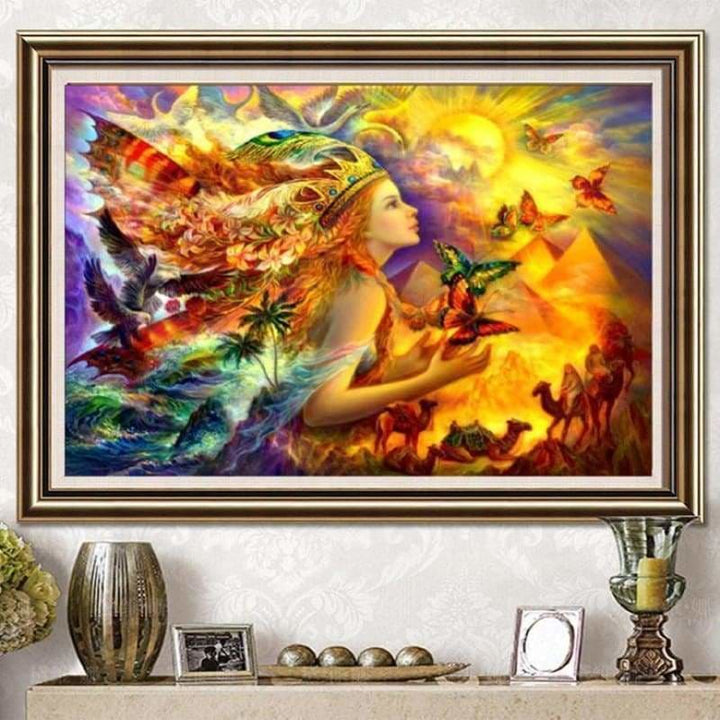 Full Drill - 5D DIY Diamond Painting Kits Goddess Creation - NEEDLEWORK KITS