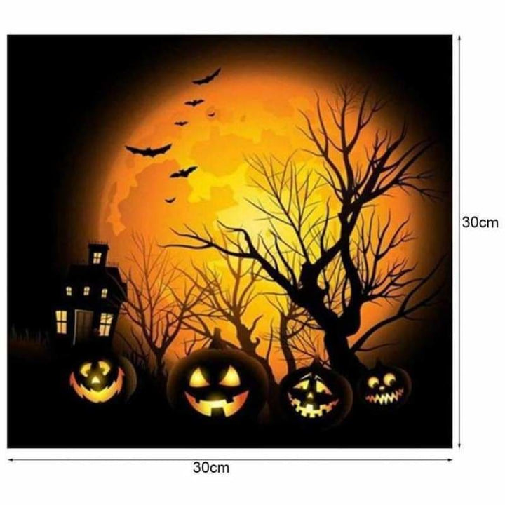 Full Drill - 5D DIY Diamond Painting Kits Halloween Night 