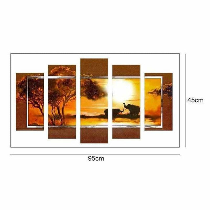 Full Drill - 5D DIY Diamond Painting Kits Multi Panel 