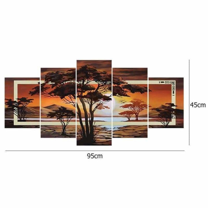 Full Drill - 5D DIY Diamond Painting Kits Multi Panel Nature