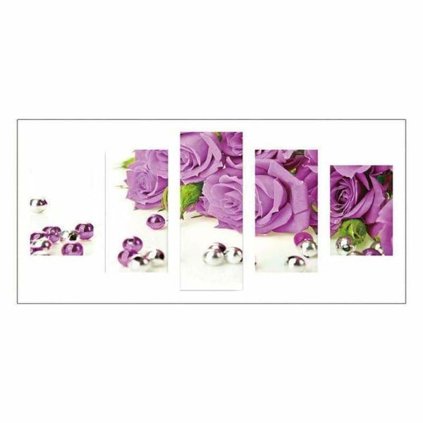 Full Drill - 5D DIY Diamond Painting Kits Multi Panel Rose -