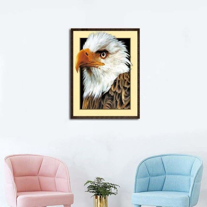 Full Drill - 5D DIY Diamond Painting Kits Serious Eagle Head