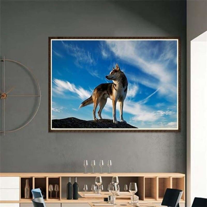 Full Drill - 5D DIY Diamond Painting Kits Special Wolf 