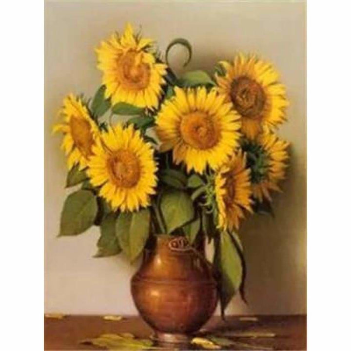 Full Drill - 5D DIY Diamond Painting Kits The Sun in the Vase - NEEDLEWORK KITS