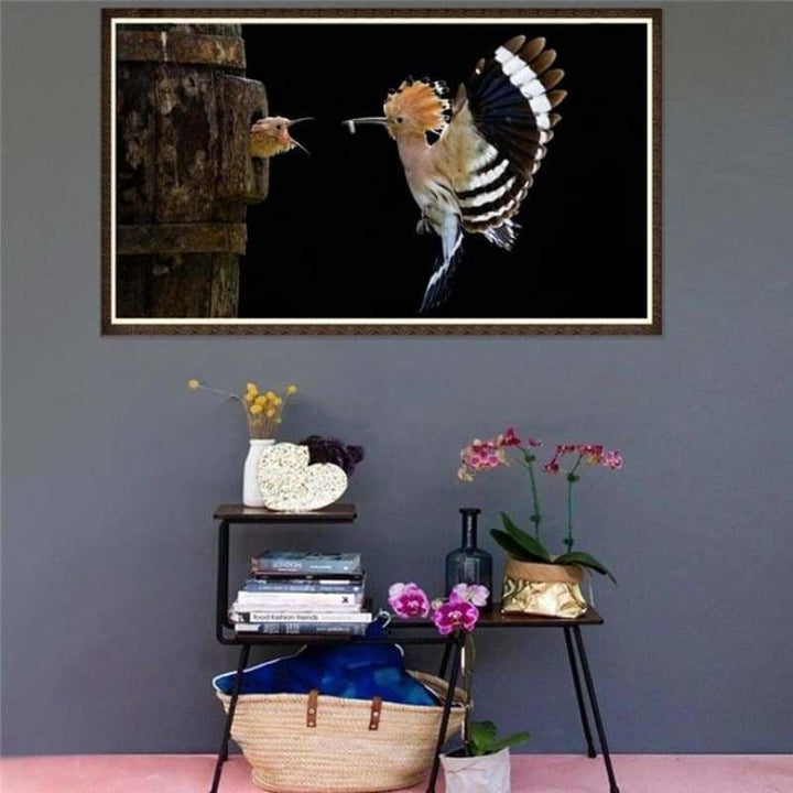 Full Drill - 5D DIY Diamond Painting Kits Warm Bird Mother 