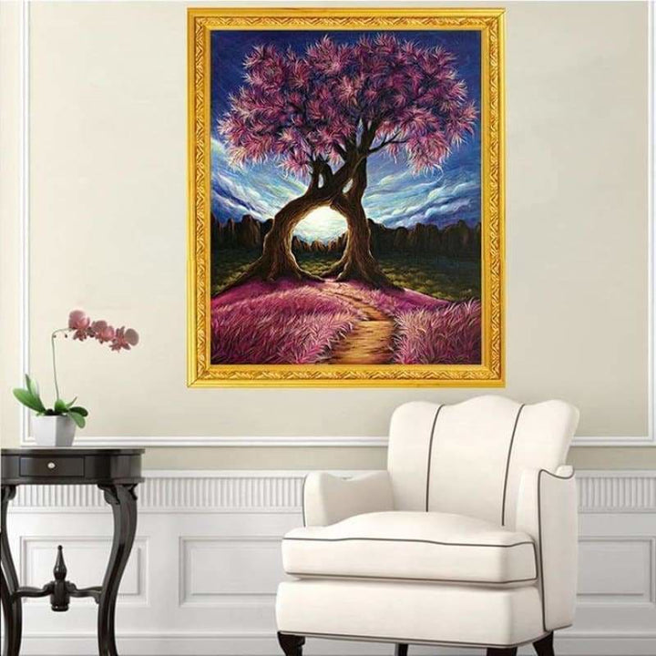 Full Drill - 5D DIY Diamond Painting Kits Warm Trees in Love