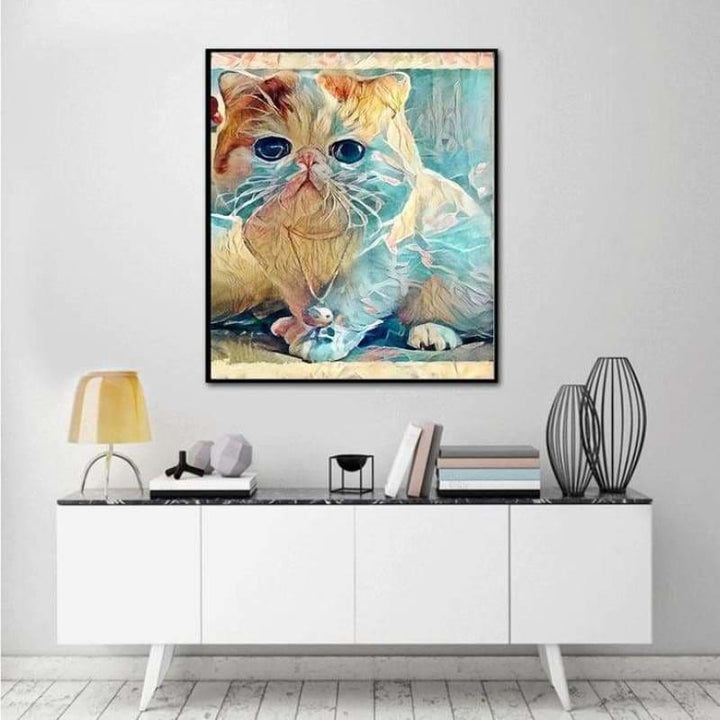 Full Drill - 5D DIY Diamond Painting Kits Watercolor Cute 