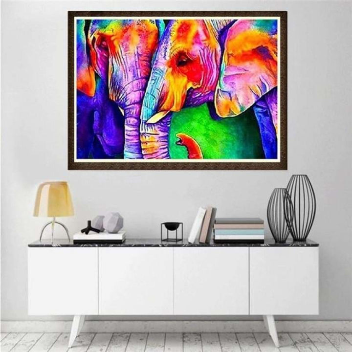 Full Drill - 5D DIY Diamond Painting Kits Watercolor Loving 