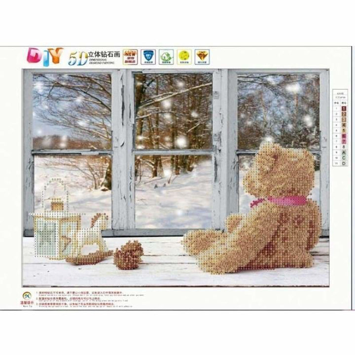 Full Drill - 5D DIY Diamond Painting Kits Winter Christmas 