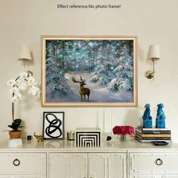 Full Drill - 5D DIY Diamond Painting Kits Winter Dream 