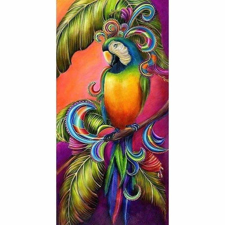 Full Drill - 5D DIY Diamond Painting Parrot Mosaic Kits Art 