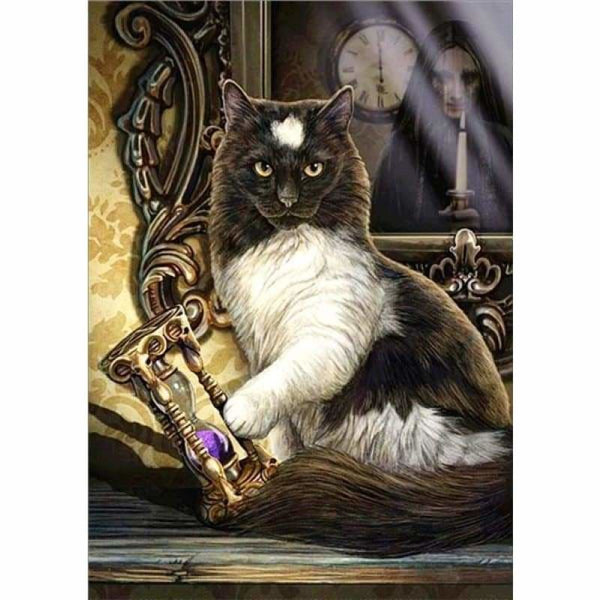 Halloween Cat Full Drill - 5D Diy Diamond Painting Kits 