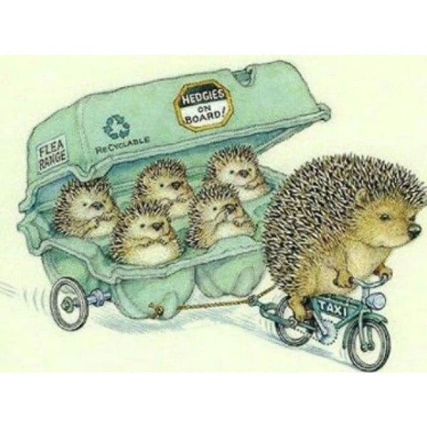 Hedgies on Board - NEEDLEWORK KITS