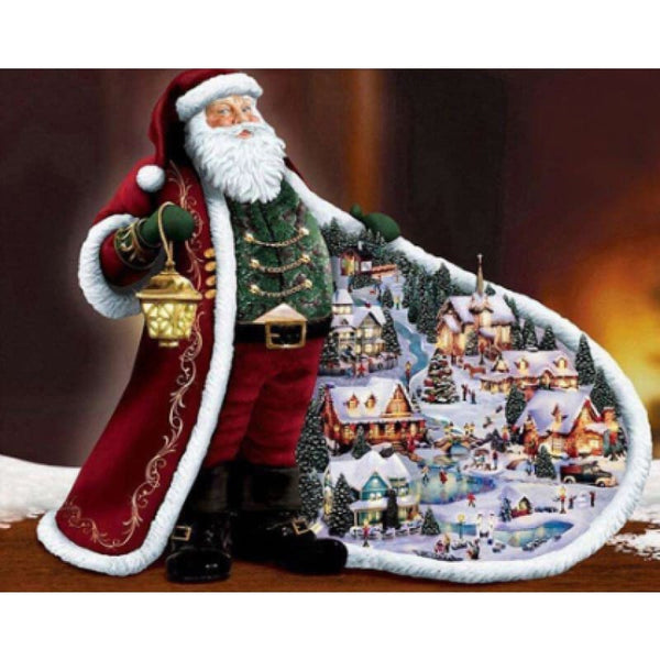 In Santa's Cloak - NEEDLEWORK KITS