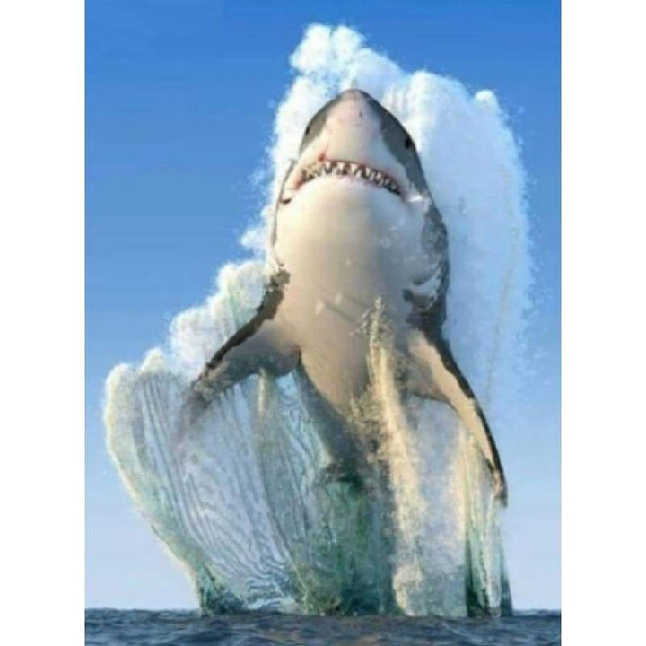 Jaws -Full Drill Diamond Painting - NEEDLEWORK KITS