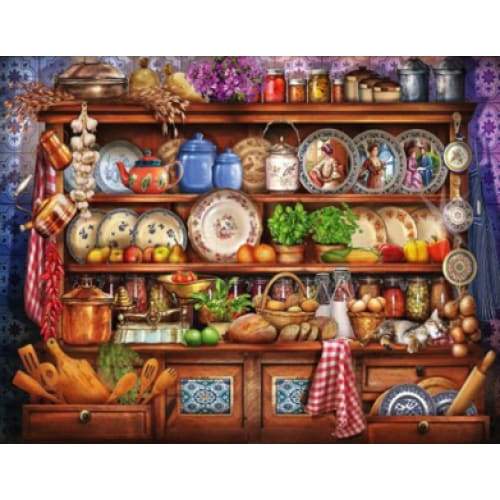 Kitchen Clutter -  Full Drill Diamond Painting - NEEDLEWORK KITS