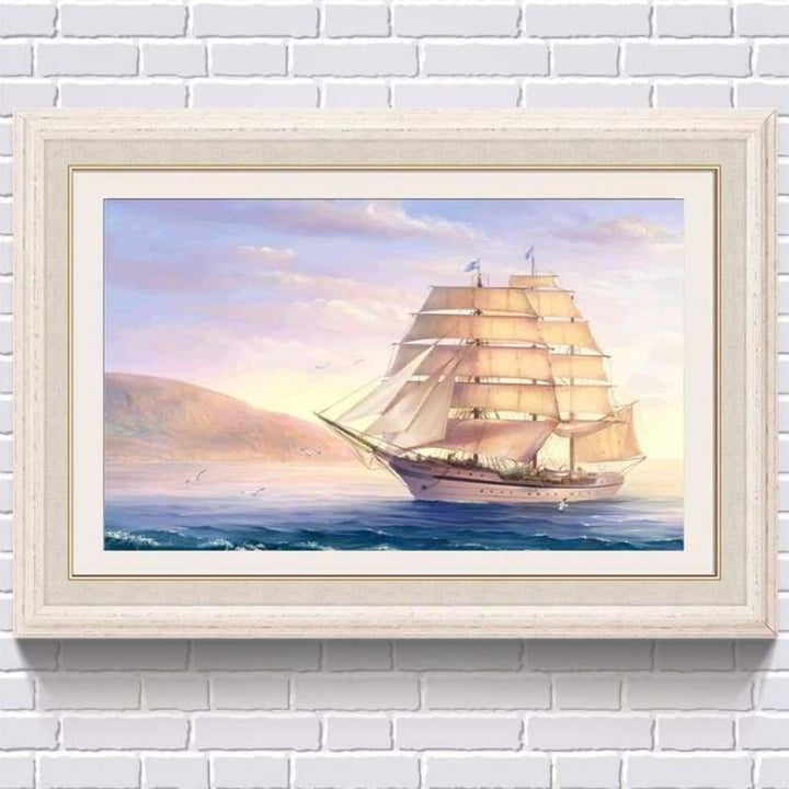 New Arrival Full Drill - 5D Diy Boats Diamond Painting Kits 