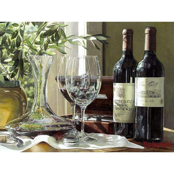 Full Drill - 5D Diamond Painting Kits Wine Goblet - NEEDLEWORK KITS