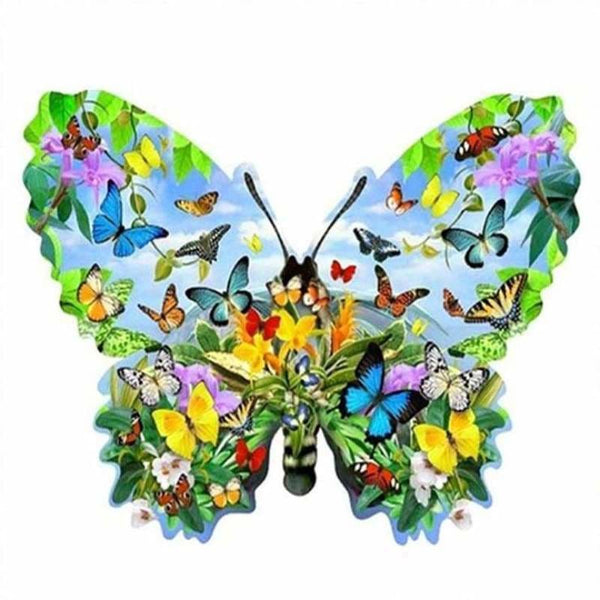 New Best Modern Art Style Butterfly Diy Full Drill - 5D Full