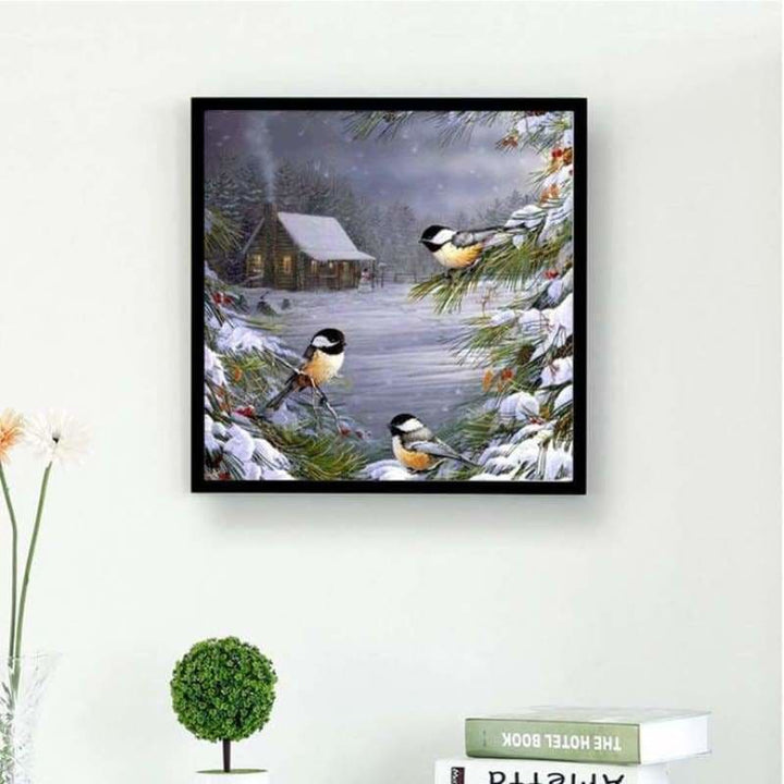 New Bird Full Drill - 5D Diy Diamond Painting Kits QB6457