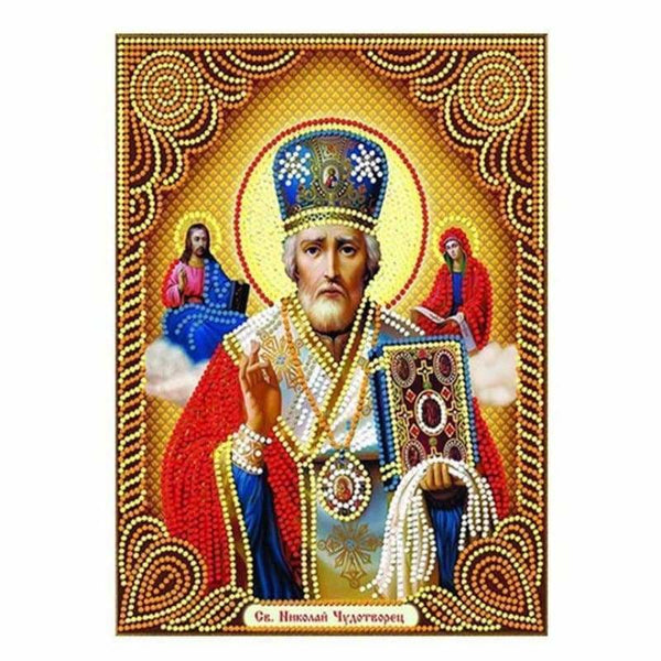 New Catholicism Portrait Full Drill - 5D Diy Embroidery 