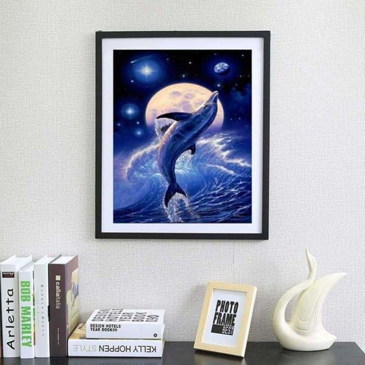 New Dream Dolphin Full Drill - 5D Diy Diamond Painting Kits 