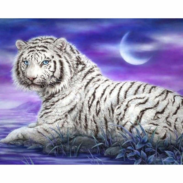 New Dream Photo Animal Tiger Full Drill - 5D Diy Diamond 