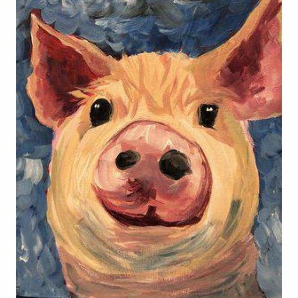 New Full Drill - Pig Full Drill - 5D Diy Diamond Painting 