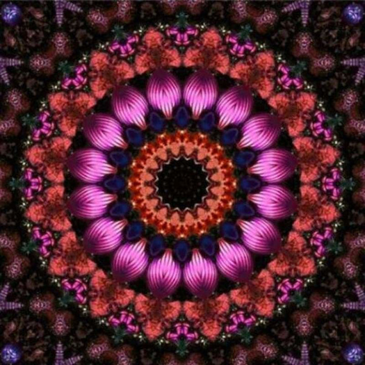 New Modern Art Abstract Mandala Pattern Full Drill - 5D Diy 