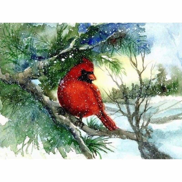 New Snow Bird Bling Bling Art Diamond Painting Kits VM8561 -