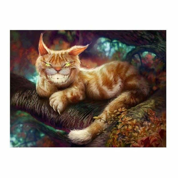 Oil Painting Style Cat Full Drill - 5D Diy Diamond Painting 