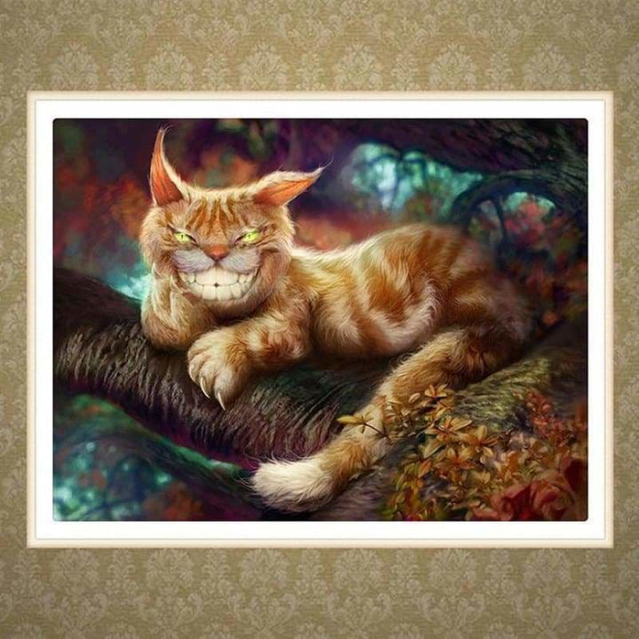 Oil Painting Style Cat Full Drill - 5D Diy Diamond Painting 