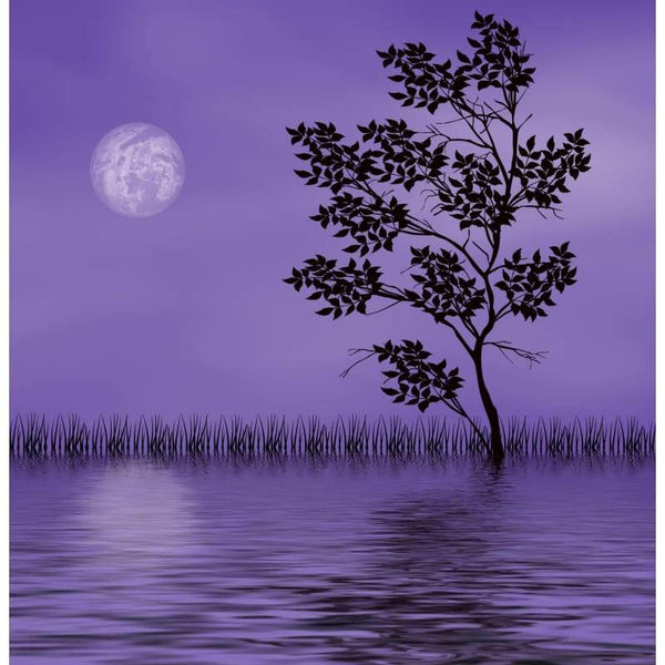 Purple Scenery - Full Drill Diamond Painting - NEEDLEWORK KITS