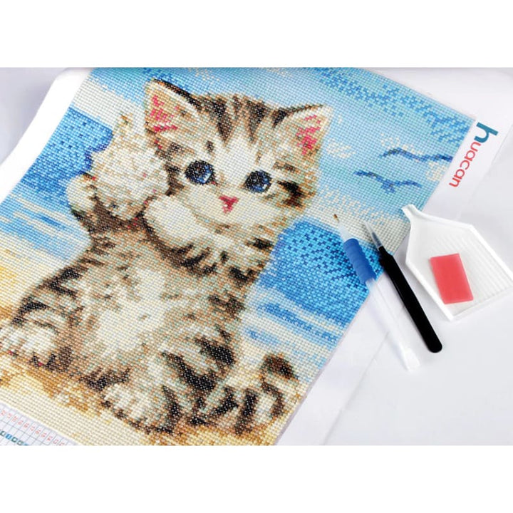 Seaside Kitty - NEEDLEWORK KITS