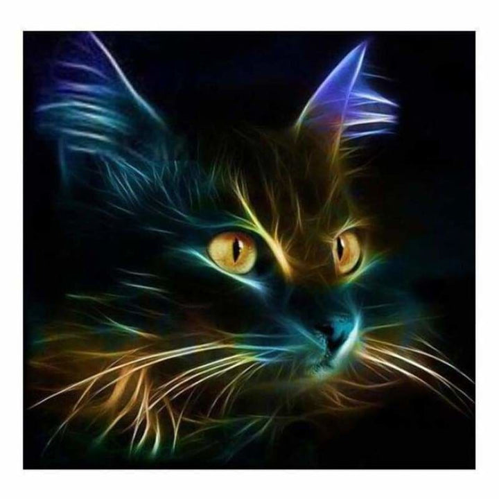 Special Black Cat Diy Full Drill - 5D Cross Stitch Diamond 