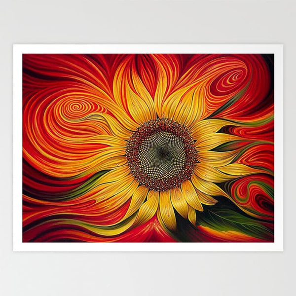 Stand Alone Sunflower - NEEDLEWORK KITS