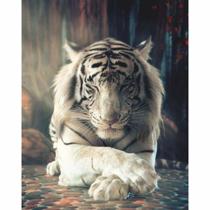 Tiger Decor Full Drill - 5D Diy Diamond Painting Kits VM9749